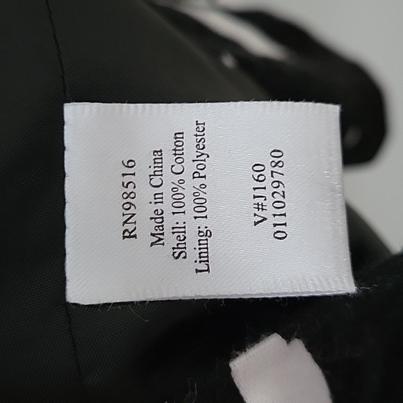 Coldwater Creek Black and White Floral Jacket, Size 16 - Picture 7 of 8